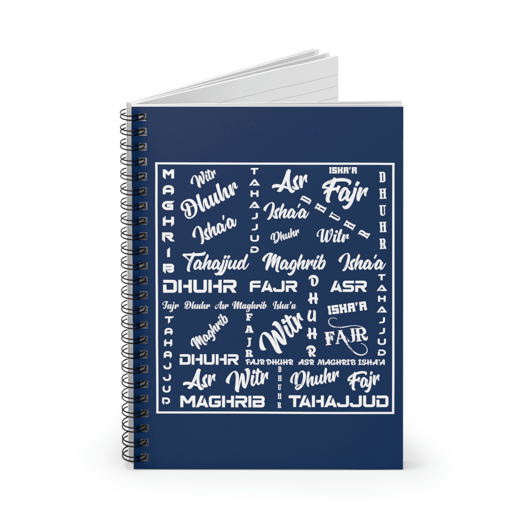 Prayer Names Spiral Notebook - Ruled Line