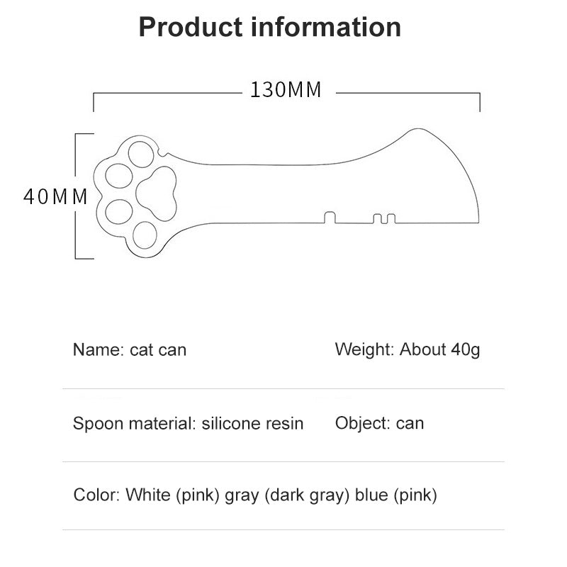 Multifunction Pet Canned Spoon Jar Opener Puppy Feeding Mixing Wet Dry Scoop Cat Dog Accessories Feeder Shovel Pets Tableware Multifunction Pet Canned Spoon Jar Opener Puppy Feeding Mixing Wet Dry Sco