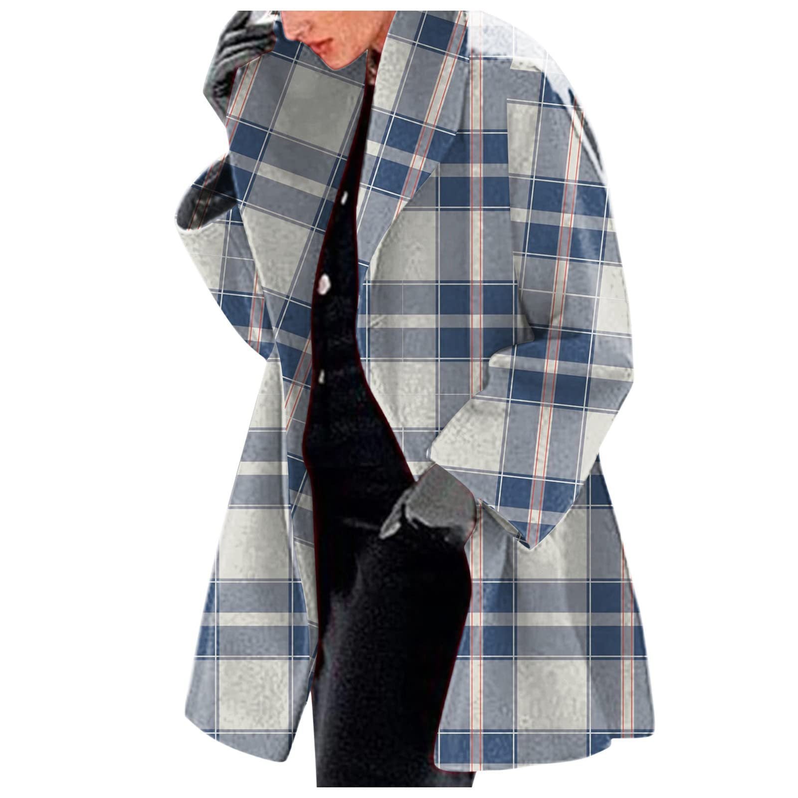 Ladies Fashion Woolen Printed Jacket
