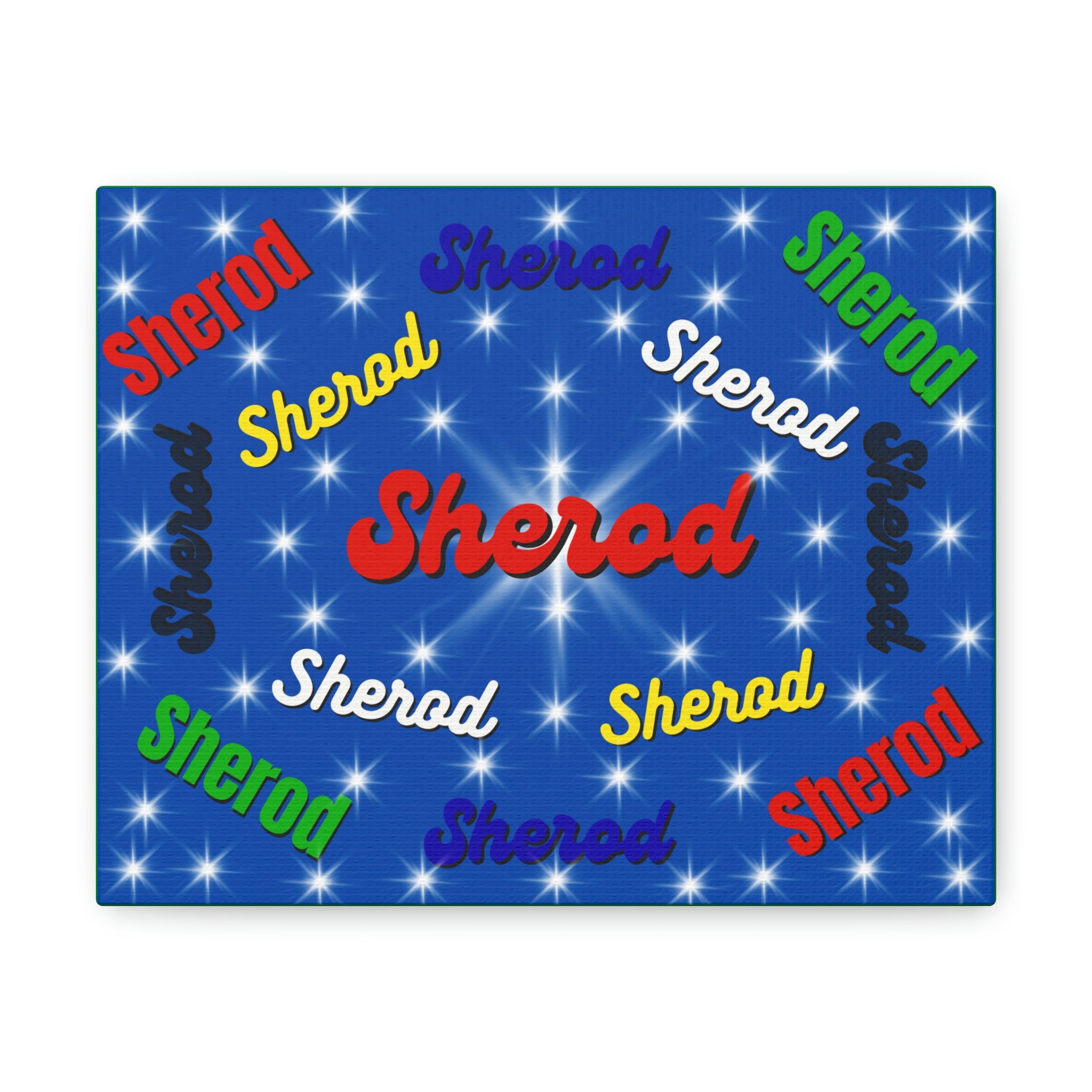 Personalized 10" x 8" Canvas Gallery Wraps (Please Email me first with your name and other request)