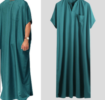 Muslim Middle East Arab Dubai Dresses Malaysia Men's Shirts Muslim Robes