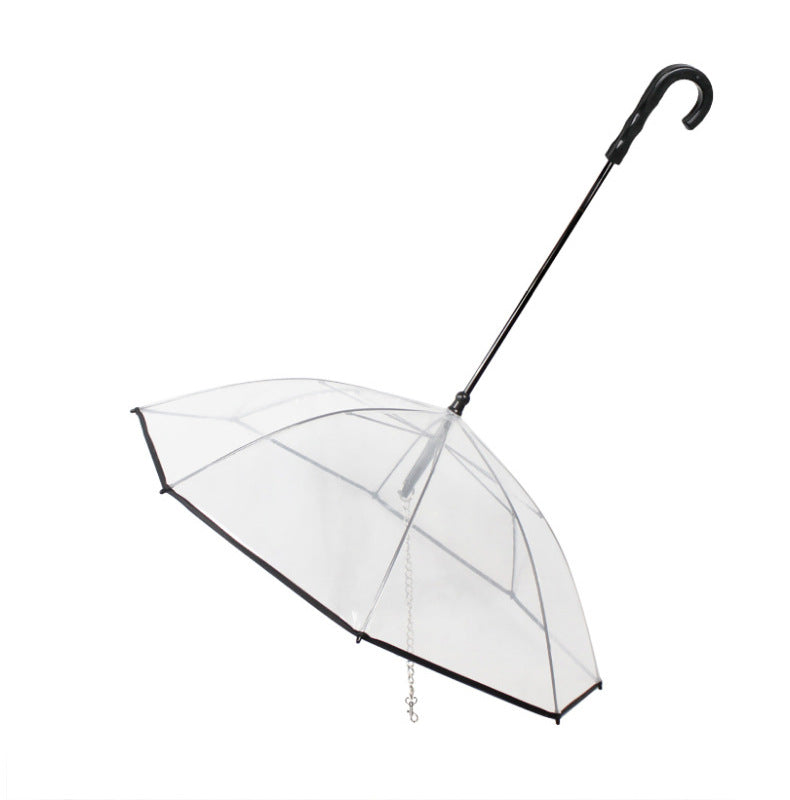 Transparent Pet Outdoor Umbrella