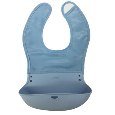 Cartoon silicone baby bib