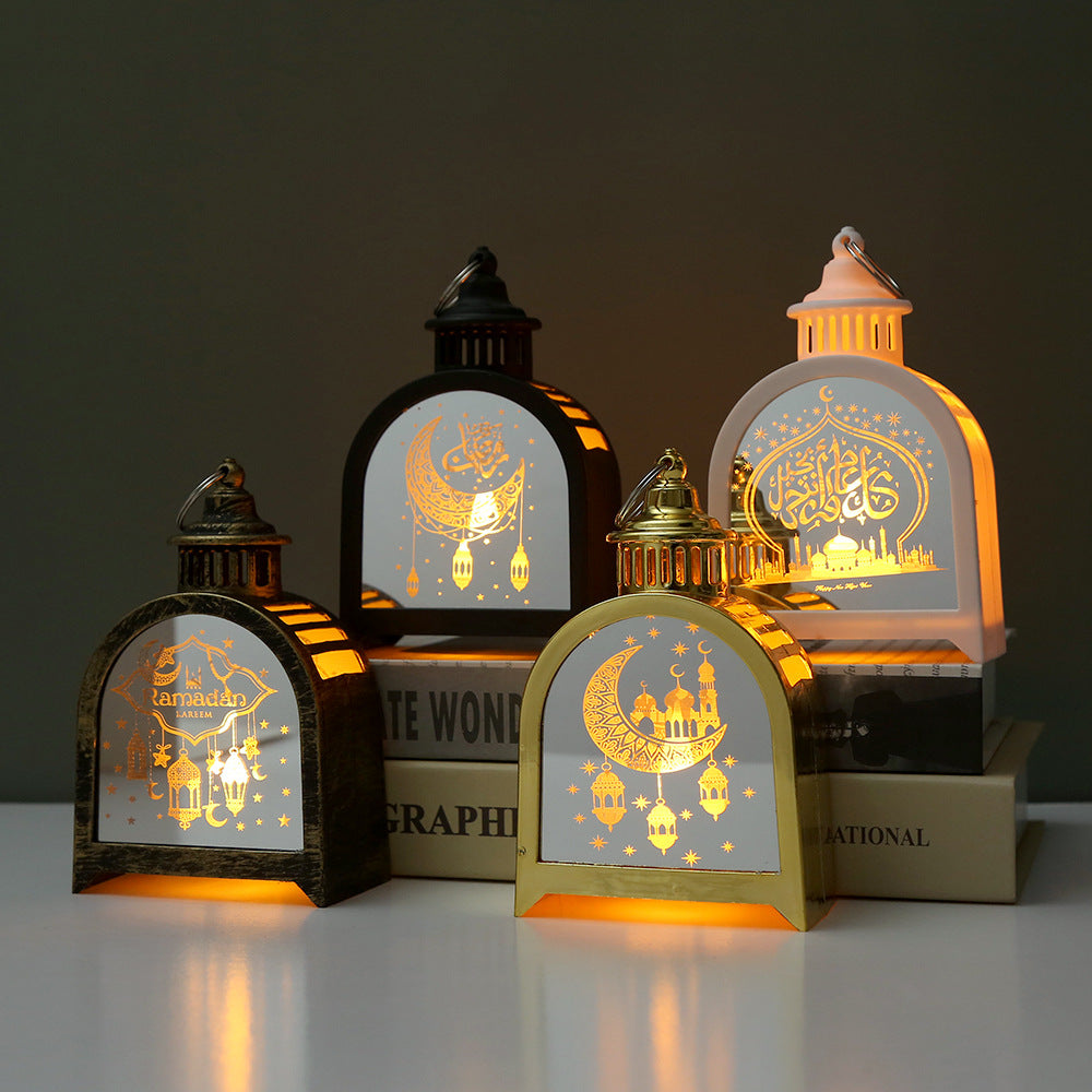 Arabian Lanterns Electronic Candles Decorative Ornaments