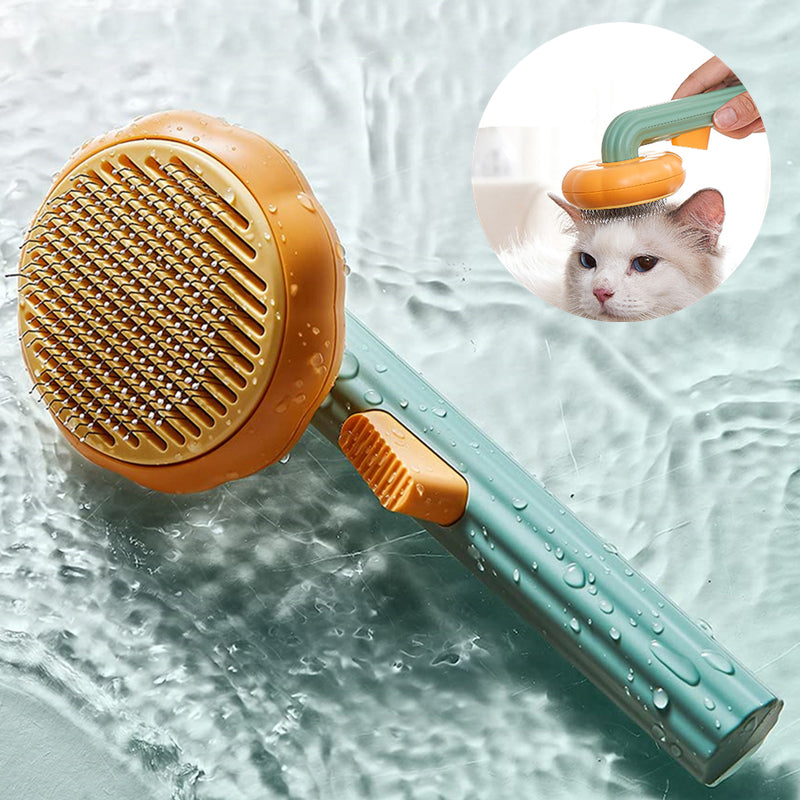 Pet Steel Wire Self-cleaning Comb