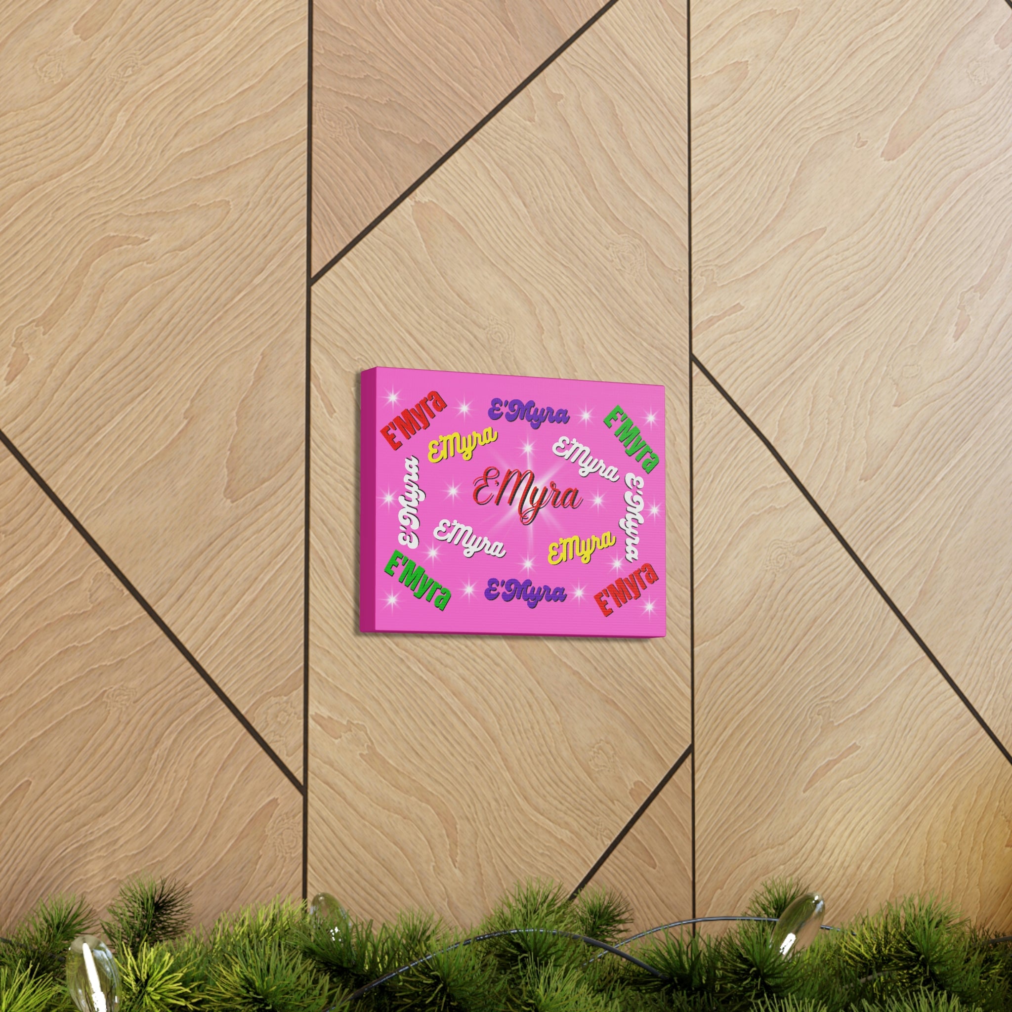 Personalized 10" x 8" Canvas Gallery Wraps (Please Email me first with your name and other request)