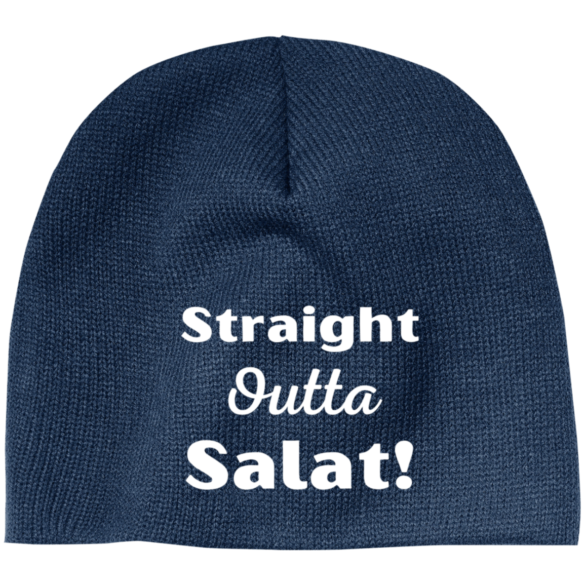 STRAIGHT OUTTA SALAT! Embroidered 100% Acrylic Beanie ( More Colors Options )