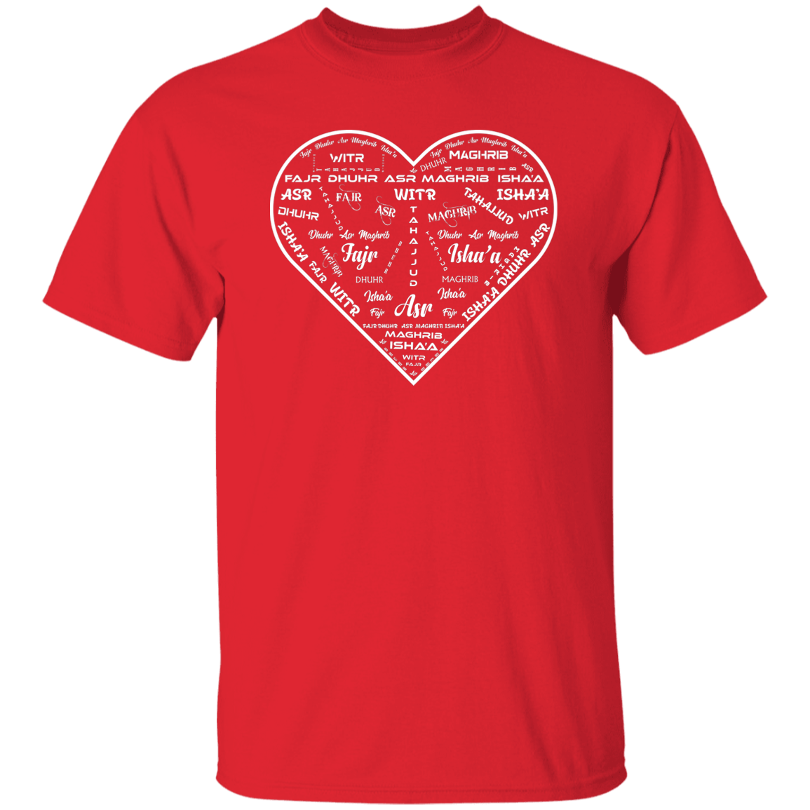 PRAYERS IN A HEART LOGO  T-Shirt (MORE COLOR OPTIONS)