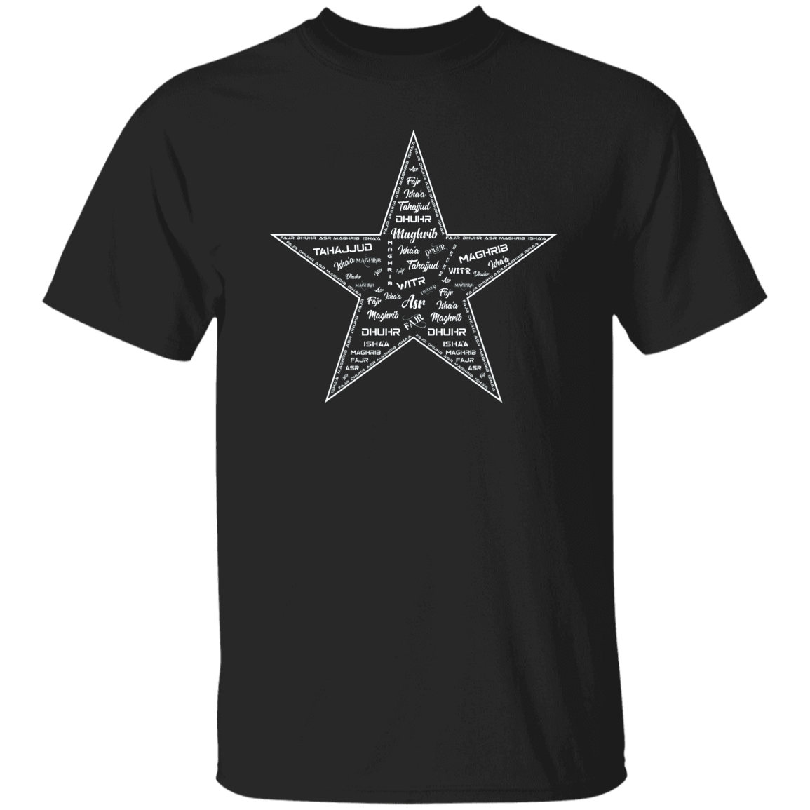 PRAYERS IN A STAR LOGO  T-Shirt (MORE COLOR OPTIONS)