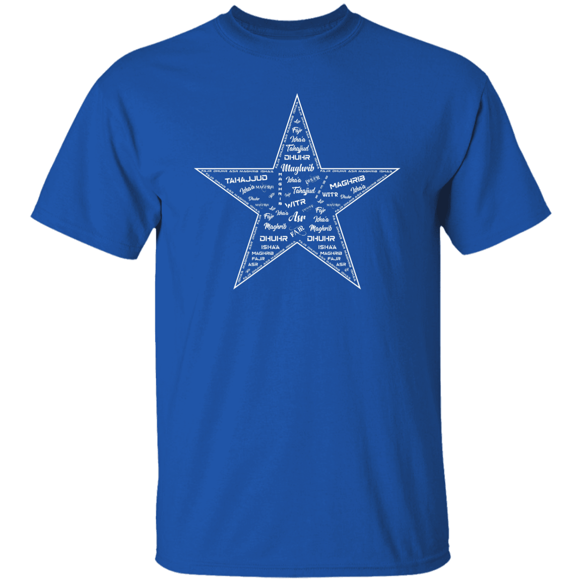 PRAYERS IN A STAR LOGO  T-Shirt (MORE COLOR OPTIONS)