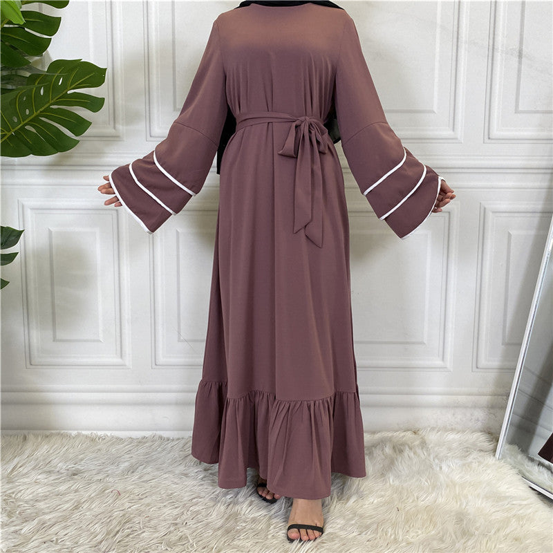 Women's Loose Big Hem Muslim Fashion Dress