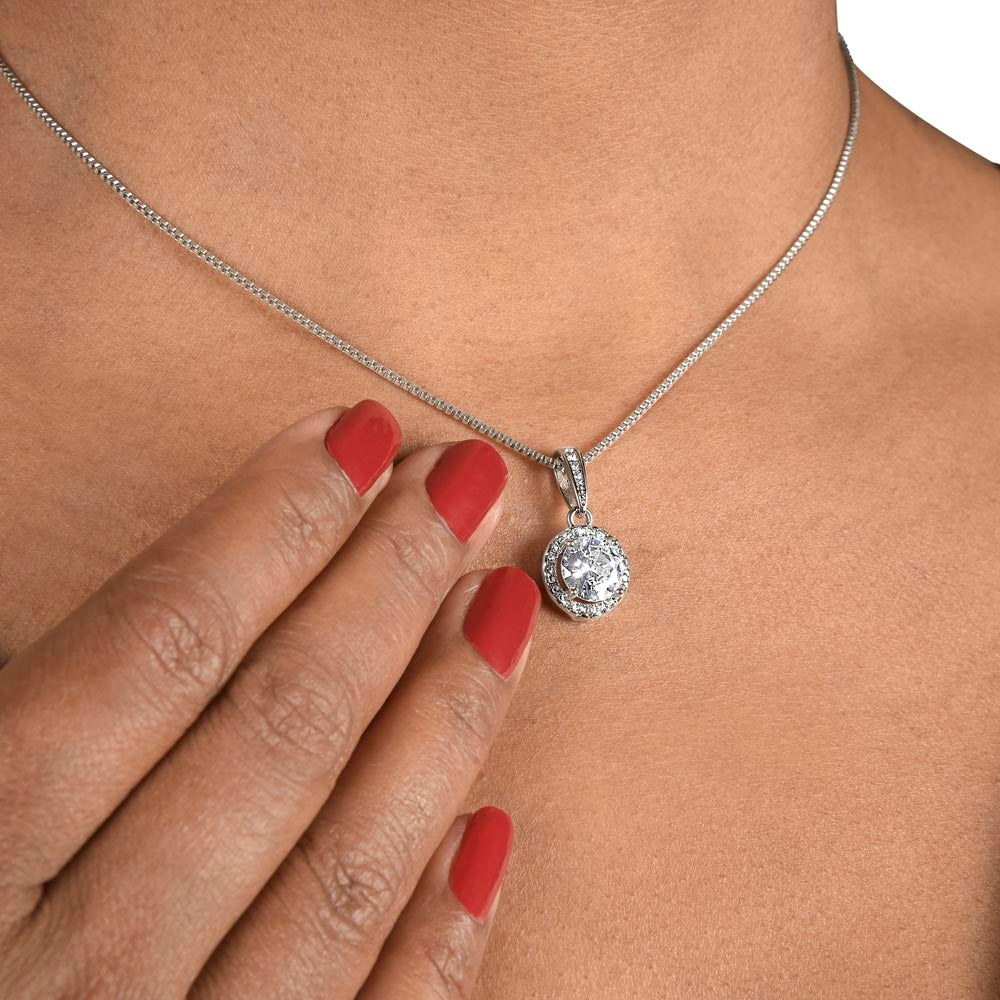 TO MY BETTER HALF - ETERNAL HOPE NECKLACE (WHITE)