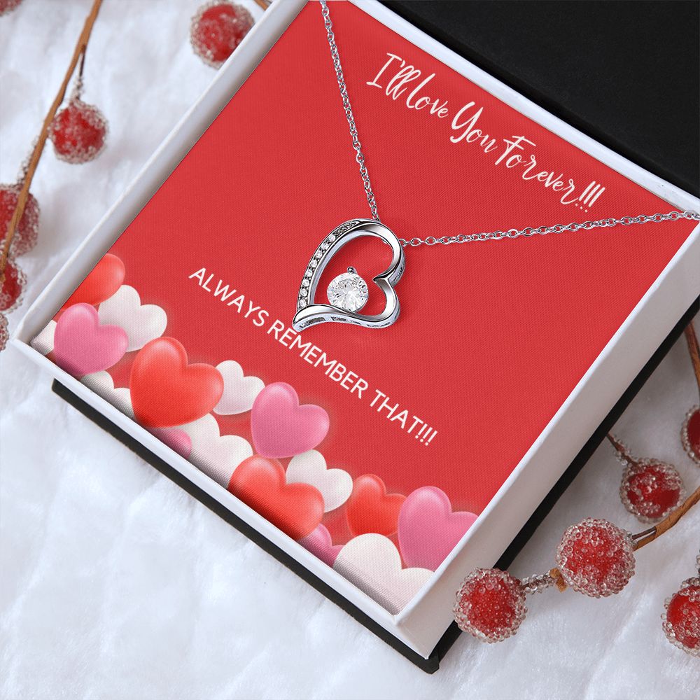 I'LL LOVE YOU FOREVER - FOREVER LOVE NECKLACE