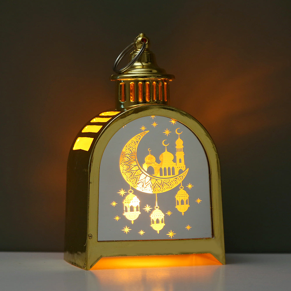 Arabian Lanterns Electronic Candles Decorative Ornaments