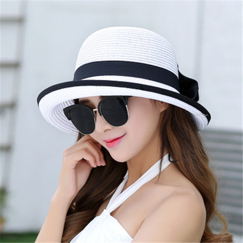 Women's Summer Casual Sunshade Straw Hat