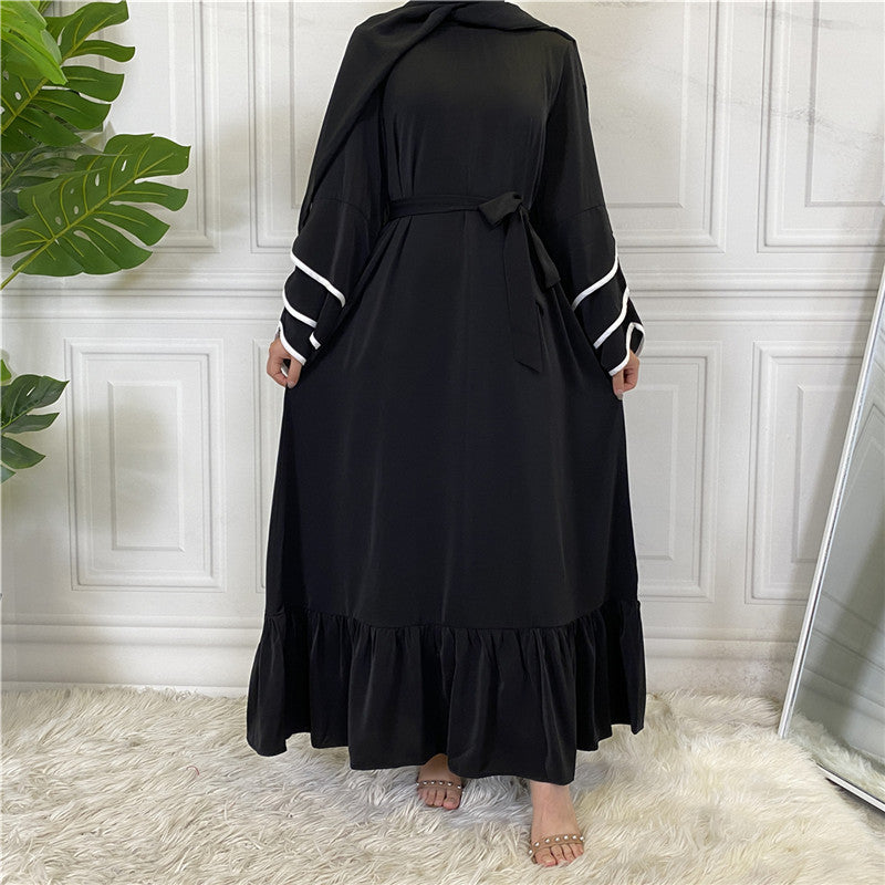 Women's Loose Big Hem Muslim Fashion Dress