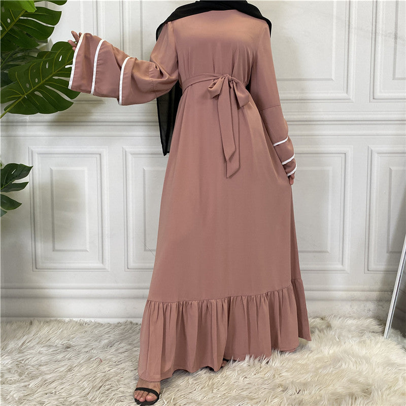 Women's Loose Big Hem Muslim Fashion Dress